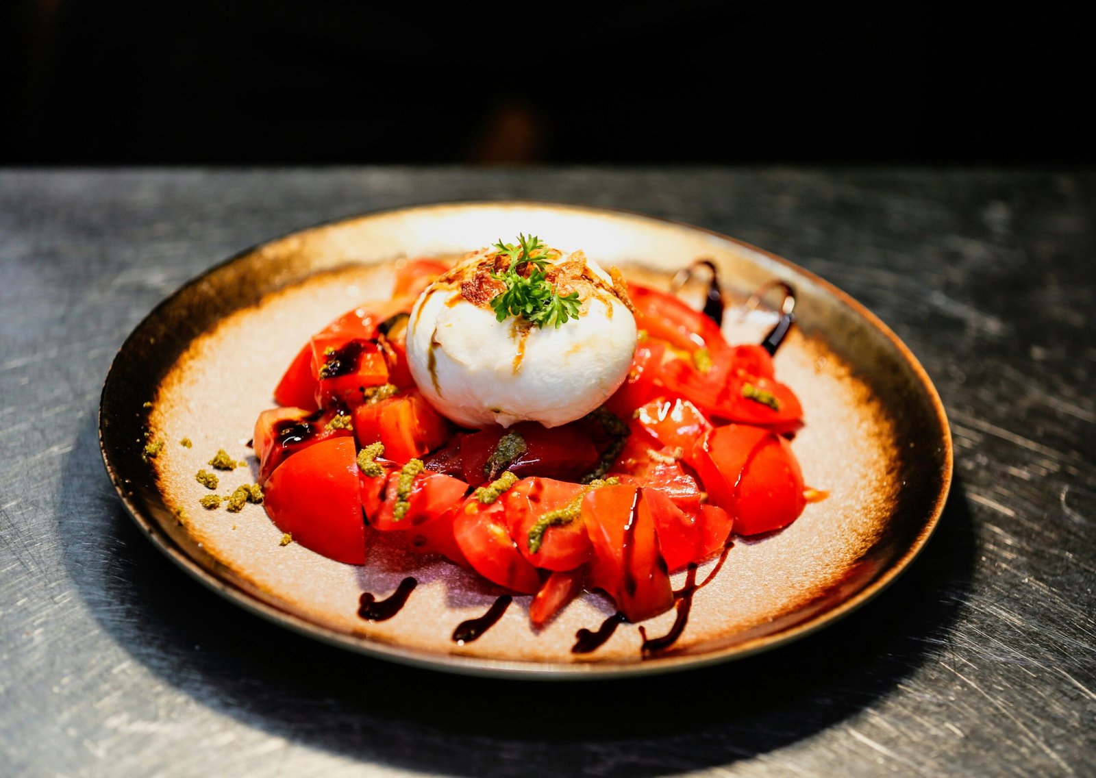 Burrata & Heirloom Tomato